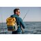 Picnic Time Family Of Brands On The Go Roll-Top Backpack Cooler, Mustard Yellow with Gray & Blue Accents 616-00-145-000-0 - alternate 4