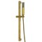 Kingston Brass 24" Stainless Steel Shower Slide Bar with Hand Shower and Holder, Brushed Brass KX2547 - alternate 1