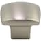 Designperfect 1-3/16 Overall Length Square Cabinet Knob, Brushed Satin Nickel DPA-S83KSNB - alternate 1