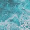 Homeroots 8' X 10' Teal Blue And Ivory Abstract Washable Indoor Outdoor Area Rug 618325 - alternate 4