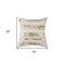 Homeroots Set of Two 18" Natural and Gold Striped Cowhide Throw Pillows with Glitter, 2PK 544636 - alternate 4