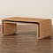 Bali & Pari Nevada Bohemian Light Honey Rattan Coffee Table 258-14166-ZORO - alternate 2