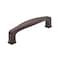 Richelieu Charlemagne Collection 3 3/4 in (96 mm) Center-to-Center Brushed Oil-Rubbed Bronze Transitional Cabinet Pull BP81092BORB - alternate 1