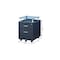 Homeroots 16" Graphite Wood Drawer Filing Cabinet 723068 - alternate 3