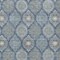Homeroots 5' X 8' Navy Blue Ivory And Taupe Floral Medallion Washable Indoor Outdoor Area Rug 614606 - alternate 3