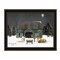 Homeroots Remembering the Night Christmas Manger Black Framed Wall Art 572039 - alternate 2