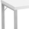 Homeroots 47" White and Silver Computer Desk 333390 - alternate 2