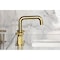 Kingston Brass Widespread Bathroom Faucet with Push Pop-Up Drain, Brushed Brass KS1417RNK - alternate 6