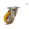Elesa 451706 Medium-heavy duty castors Mould-on polyurethane coating plate bracket 451706 - alternate 1