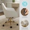 Martha Stewart Rayna Upholstered Office Chair in Off White/Polished Brass CH-220921-6-CR-GLD-MS - alternate 6