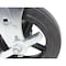 Vestil Rubber Swivel With Brake Caster 8 In. Diameter x 2 In. Width 551 Lb. Capacity Black CST-VE-8X2MR-SWB - alternate 4