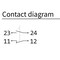 .Steute GF 1O/1S RE - Foot Switch with 1NC / 1NO contacts, Maintained Action (latching) 1048462 - alternate 2