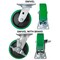 Hyw Products Heavy Duty Caster Set 6in Green Polyurethane on Cast Iron Wheels, 2 Swivel & 2 Swivel w/ Brake, 4PK 40-60S-A1-PC-2,40-60S-A1-PC-TB-2 (G) - alternate 2