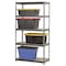 Sandusky Lee Freestanding Bulk Storage Rack, 18 in D, 36 in W, 5 Shelves, Silver Vein UR361872PB5P-SV - alternate 3