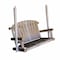 Homeroots 48" X 24" X 48"  Natural Wood Porch Swing 370282 - alternate 1