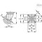 Elesa 451928 Castors for general use Injected polyurethane coating plate bracket and threaded c 451928 - alternate 2