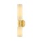Mitzi 1 Light Paulette Wall Sconce Aged Brass/Ceramic Moss Crackle H1140101-AGB/CMC - alternate 1