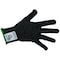 Workhorse Color-Coded Cut-Resistant Hand Protection Gloves, FDA-Compliant, A8, 13 Gauge WH A513-BLK-XS - alternate 1