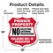 Signmission Private Property Shield Sign No Soliciti, 18 Inch X 18 Inch, Plastic Sign SHI-P-18-452 - alternate 2
