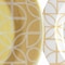 Laurie Gates California Designs Summer Bloom 12 Piece Melamine Dinnerware Set in Gold 135727.12 - alternate 4