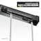 Anzzi 76 in. x 56-60 in. Frameless Sliding Shower Door in Matte Black , 3/8in 10mm Tempered Clear Glass SD-AZ21-02MB - alternate 4