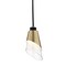 Mitzi Angie 1 Light Pendant 4.5 In. Aged Brass/Black H130701-AGB/BK - alternate 1