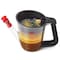 Oxo Good Grips Fat Separator, 1 pt Capacity, 5.3 in L, 3 in W, 9 in H, Plastic/Silicone, Clear 11273100 - alternate 4