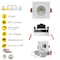 Nuwatt 3 Inch LED Square Gimbal Recessed Lighting, Canless Downlight 2700K-5000K Selectable, 16PK NW-GMB-3-5CT-WH-SQ-16P - alternate 2