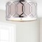 Jonathan Y Hex 3-Light 16.25" Metal LED Flush Mount, Chrome JYL3500B - alternate 2