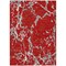 Homeroots 10' X 14' Red Ivory And Gray Striped Washable Indoor Outdoor Area Rug 600923 - alternate 2