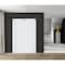 Sartodoors Sliding Closet Barn Bypass Doors 72 x 80 inches, BASIC 0111 Arctic White, Modern 6.6ft Rails Hardw BASIC0111BBB-MAW-72 - alternate 4