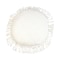 Homeroots 18" X 18" White Round Cotton Throw Pillow with Fringe 529236 - alternate 3