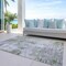 Homeroots 9' X 12' Olive Green And Gray Abstract Washable Indoor Outdoor Area Rug 587882 - alternate 5