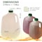 Ecoquality Gallon Empty Plastic Bottles with Tamper Evident Caps For Juices, Milk, and Smoothies, 30PK EQ128FOGL-30 - alternate 2