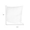 Homeroots 18" White Cotton Throw Pillow Insert 608274 - alternate 3