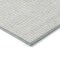 Homeroots 5' X 8' Ivory And Silver Geometric Washable Indoor Outdoor Area Rug 594474 - alternate 3