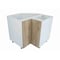 Cambridge Radiance 36inWx24inDx34.50inH Ready to Assemble Slab Corner Lazy Susan Kitchen Cabinet in Light Oak SA-BLZ36-LO-KIT - alternate 1