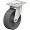 Blickle Swivel Plate Caster, Glss Nyln, 5", 330 lb., Number of Wheels: 1 LIX-POHI 125G-OF-XAT - alternate 1