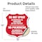 Signmission Bilingual No Spray Shield Sign Do Not Sp, 12 Inch X 12 Inch, Vinyl Decal SHI-D-12-366 - alternate 3