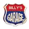 Signmission Billy's Garage, 18 inch X 18 inch, Vinyl Decal, 2PK SHI-D-2PACK-18-383-BILLY - alternate 1
