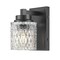 Z-Lite Jacqueline Matte Black 1 Light Wall Sconce 6101-1S-MB - alternate 1