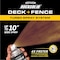 Rust-Oleum Deck and Fence Protective Stain and Sealer Turbo Spray, Cedar, 24 oz 392994 - alternate 7