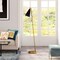 Homeroots 62" Black Reading Floor Lamp With Black Cone Shade 523585 - alternate 3