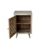 Homeroots 30" Gray Solid Wood Nightstand 489576 - alternate 3