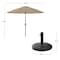 Pure Garden 10-Foot Outdoor Patio Umbrella with Auto-Tilt, Sand 50-LG1042B - alternate 5