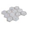 Apollo Tile 12x14 Bianco Carrara, Wooden Grey Marble Polished Floor and Wall Mosaic Tile 5.48 sqft/case, 5PK APLSV88G36A - alternate 3