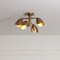 Vidalite Splay 4-Light Brass Ceiling Light With Adjustable Light Heads, Flush Mount Light Fixture CE1009389 - alternate 3