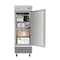 Koolmore 29" 1 Door Stainless Steel Upright Commercial Reach-In Freezer - 23 cu. ft RIF-1D-SS - alternate 4