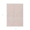 Homeroots 5' X 8' Pink And Gray Abstract Washable Indoor Outdoor Area Rug 598999 - alternate 2