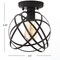 Jonathan Y Alba 8.5" Orb Metal LED Flush Mount, Oil Rubbed Bronze JYL9515A - alternate 5